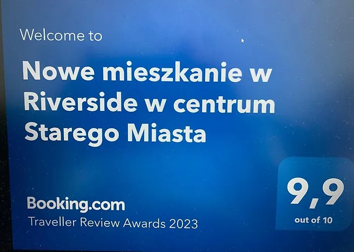 Mieszkanie W Riverside W Centrum Starego Miasta Z Parkingiem 그단스크