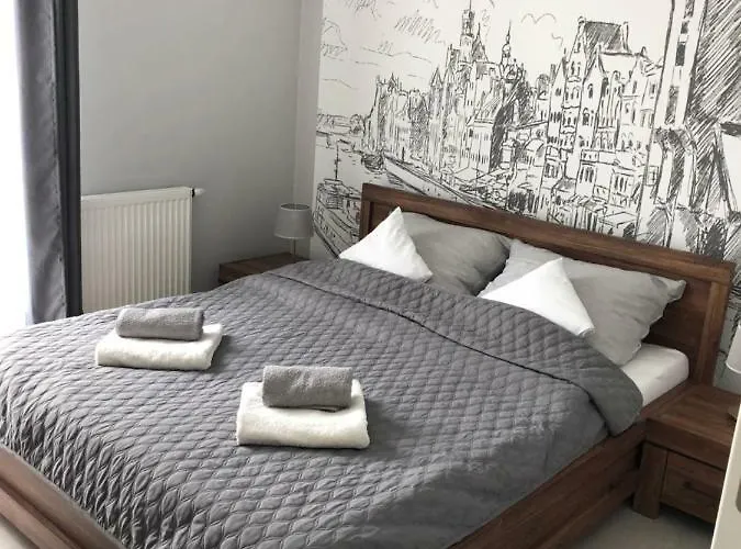 Mieszkanie W Riverside W Centrum Starego Miasta Z Parkingiem